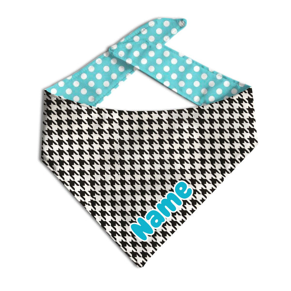 Houndstooth Dog Bandana | 2 Colors! - Clive and Bacon