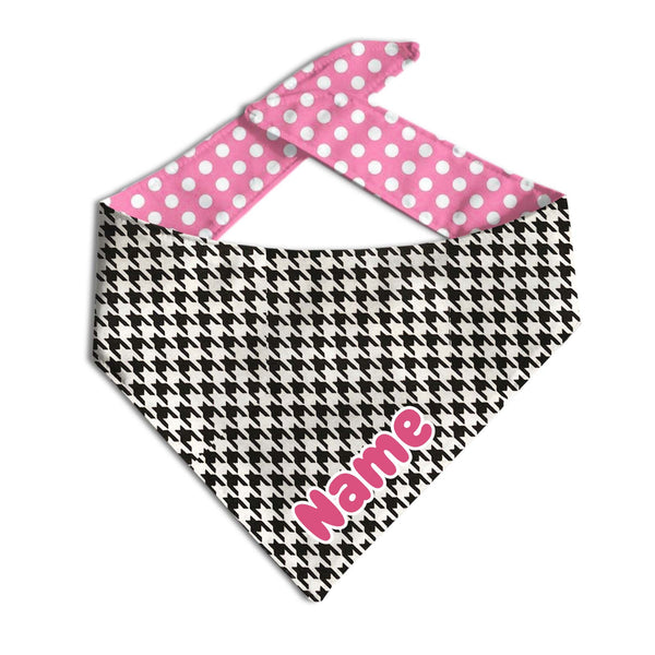 Houndstooth Dog Bandana | 2 Colors! - Clive and Bacon