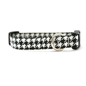 Houndstooth Dog Collar - Clive and Bacon