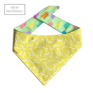 Ice Pops Dog Bandana - Clive and Bacon