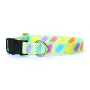 Ice Pops Dog Collar - Clive and Bacon