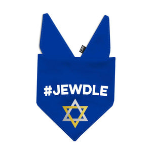 #Jewdle Dog Bandana - Clive and Bacon