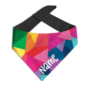 Kaleidoscope Dog Bandana - Clive and Bacon