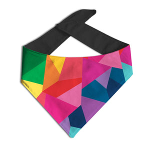 Kaleidoscope Dog Bandana - Clive and Bacon