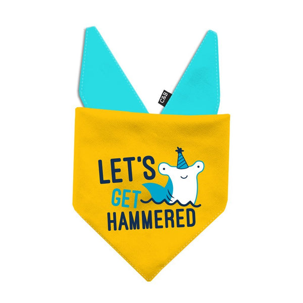 Let's Get Hammered! Bandana - Clive and Bacon