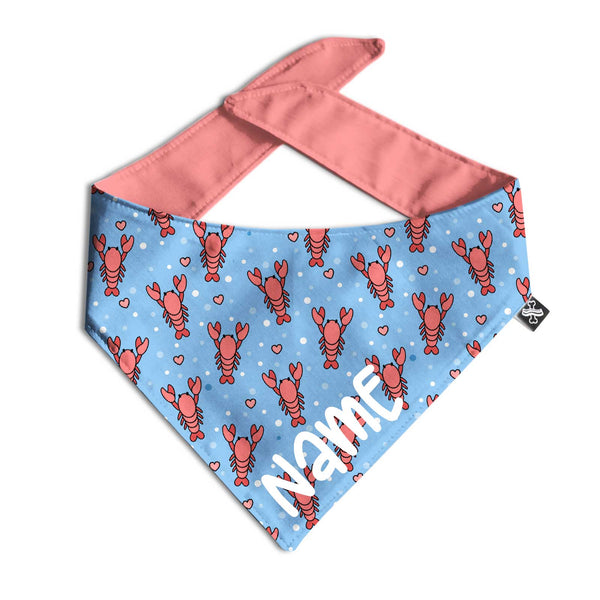 Lobster Love Dog Bandana - Clive and Bacon