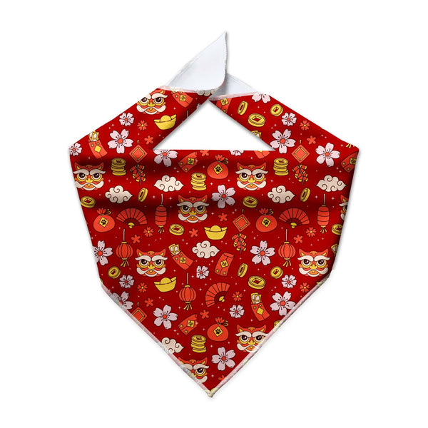 Lucky Pup Cooling Dog Bandana - Clive and Bacon