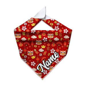 Lucky Pup Cooling Dog Bandana - Clive and Bacon