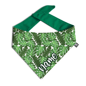 Monstera Magic Dog Bandana - Clive and Bacon
