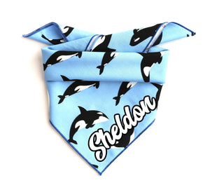Orca Bandana Square - Clive and Bacon
