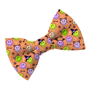 Pawsome Halloween Bow Tie - Clive and Bacon