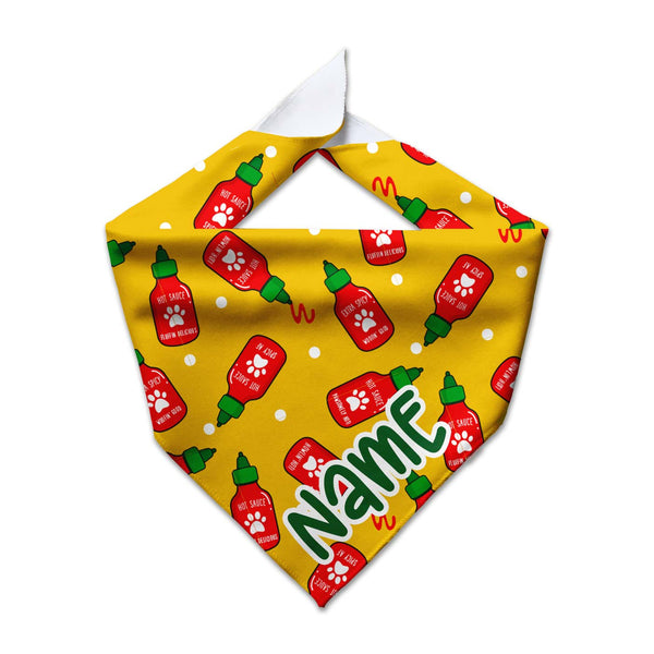 Pawsome Sauce Cooling Dog Bandana - Clive and Bacon