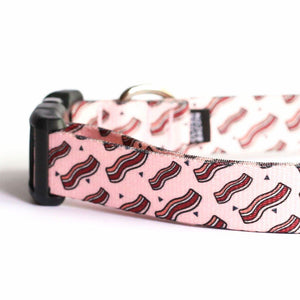 Petal Bacon Dog Collar - Clive and Bacon