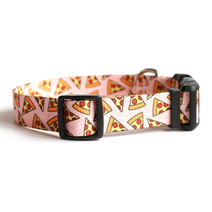 Petal Pizza Dog Collar - Clive and Bacon