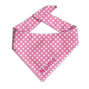 Pink Dots Bandana - Clive and Bacon