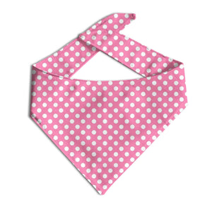 Pink Dots Bandana - Clive and Bacon