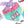 Load image into Gallery viewer, Pink Mix Tape Dog Bandana - Clive and Bacon
