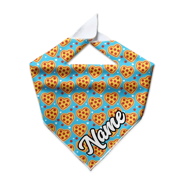 Pizza My Heart Cooling Dog Bandana - Clive and Bacon
