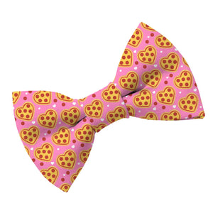 Pizza My Heart Dog Bow Tie - Clive and Bacon