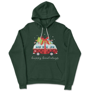 Pre-Order| Red Buffalo Happy Howlidays Holiday Van Hoodie - Clive and Bacon