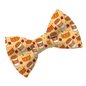 Pumpkin Spice Latte Bow Tie - Clive and Bacon