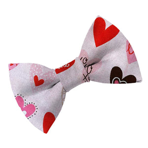 Puppy Kisses Bow Tie - Clive and Bacon