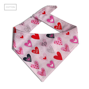Puppy Kisses Dog Bandana - Clive and Bacon