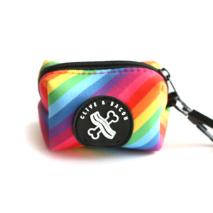 Rainbow Waste Bag Holder - Clive and Bacon