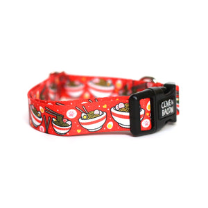 Ramen Dog Collar - Clive and Bacon