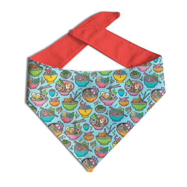 Ramen Dreams Dog Bandana - Clive and Bacon