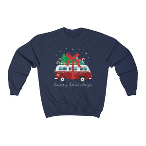 Red Buffalo Happy Howlidays Holiday Van Sweater - Clive and Bacon