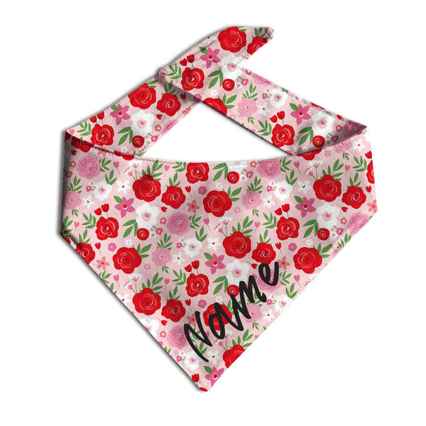 Rose Garden Bandana - Clive and Bacon