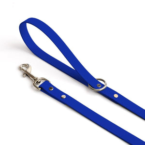 Royal Blue Waterproof Dog Leash - Clive and Bacon