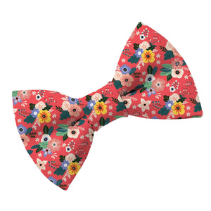 Ruby Floral Bow Tie - Clive and Bacon