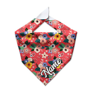 Ruby Floral Cooling Dog Bandana - Clive and Bacon