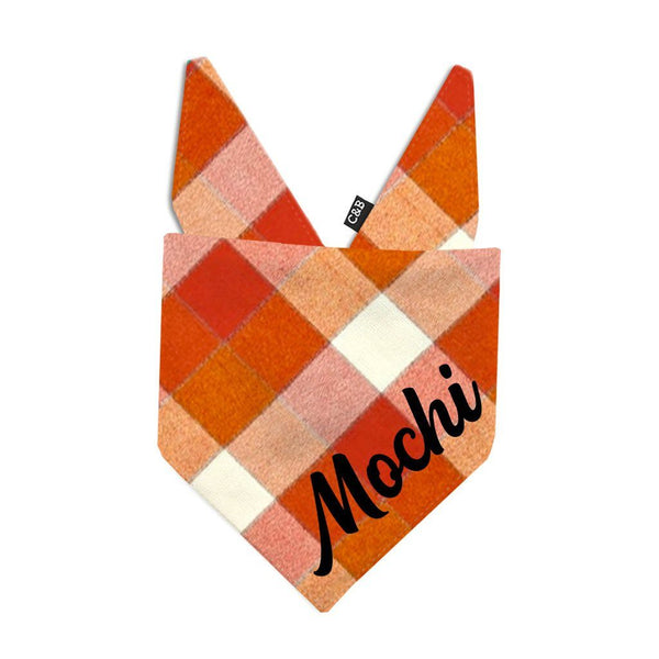 Rustic Flannel Dog Bandana | Clive and Bacon - Clive and Bacon