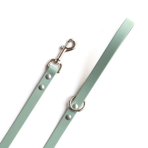 Sage Waterproof Dog Leash - Clive and Bacon