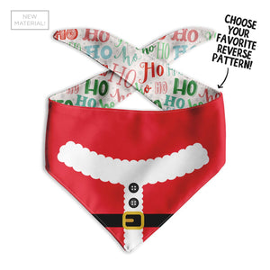 Santa Paws Dog Bandana - Clive and Bacon