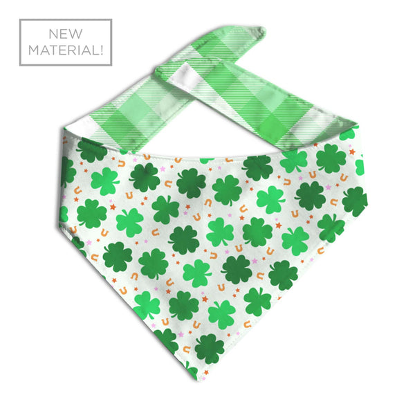 Shamrock Dog Bandana - Clive and Bacon