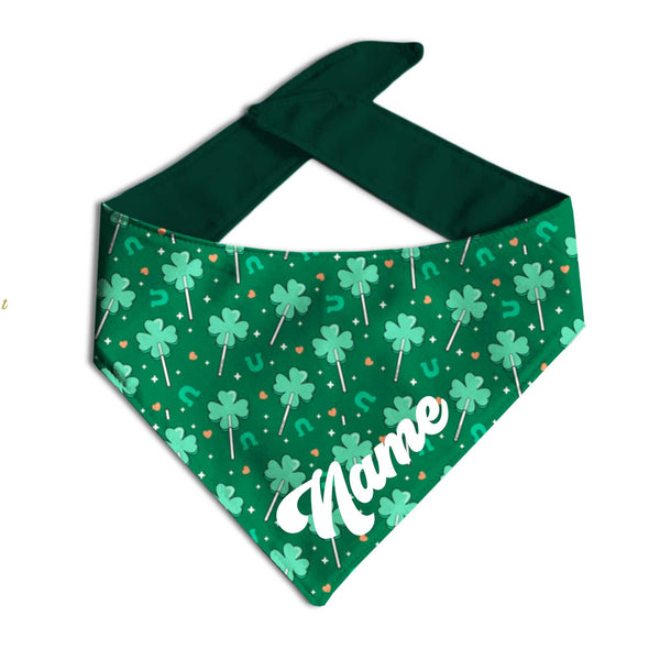 Shamrock Lollipop Bandana | 2 Color Options! - Clive and Bacon