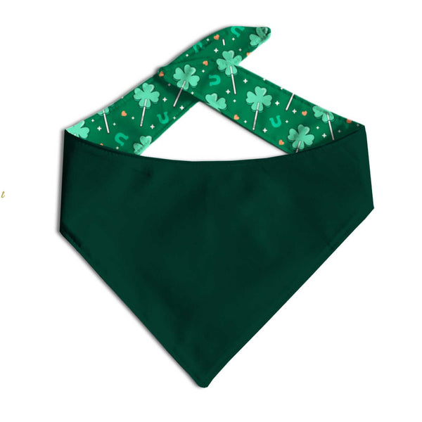 Shamrock Lollipop Bandana | 2 Color Options! - Clive and Bacon