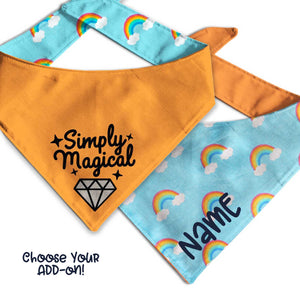 Simply Magical Bandana | Blue - Clive and Bacon