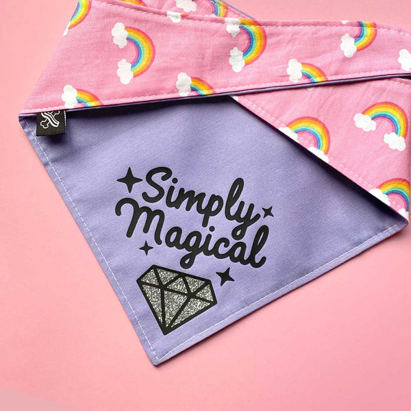 Simply Magical Bandana | Pink - Clive and Bacon