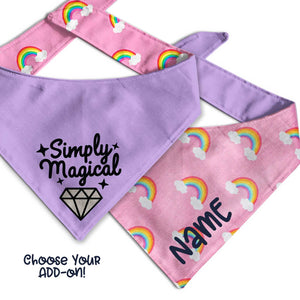 Simply Magical Bandana | Pink - Clive and Bacon