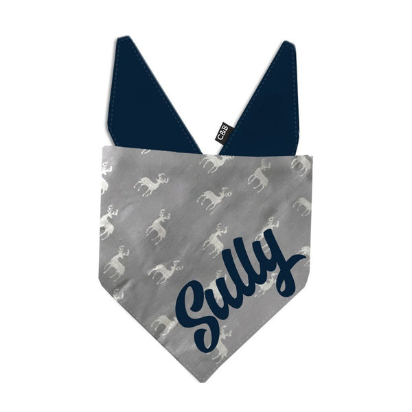 Single and Ready to Jingle Dog Bandana - Clive and Bacon
