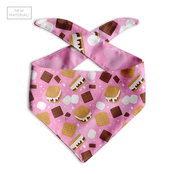 S'more Naps Dog Bandana - Clive and Bacon