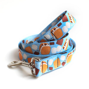 S'more Naps Dog Leash - Clive and Bacon