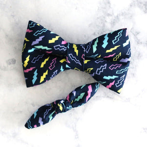 So 90's Dog Bow Tie - Clive and Bacon
