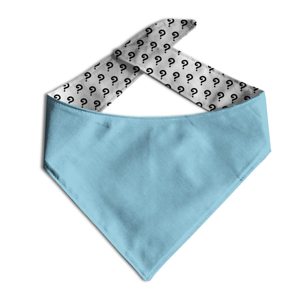 Soft Blue Semi-Mystery Sale Bandana - Clive and Bacon