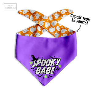 Spooky Babe Dog Bandana - Clive and Bacon